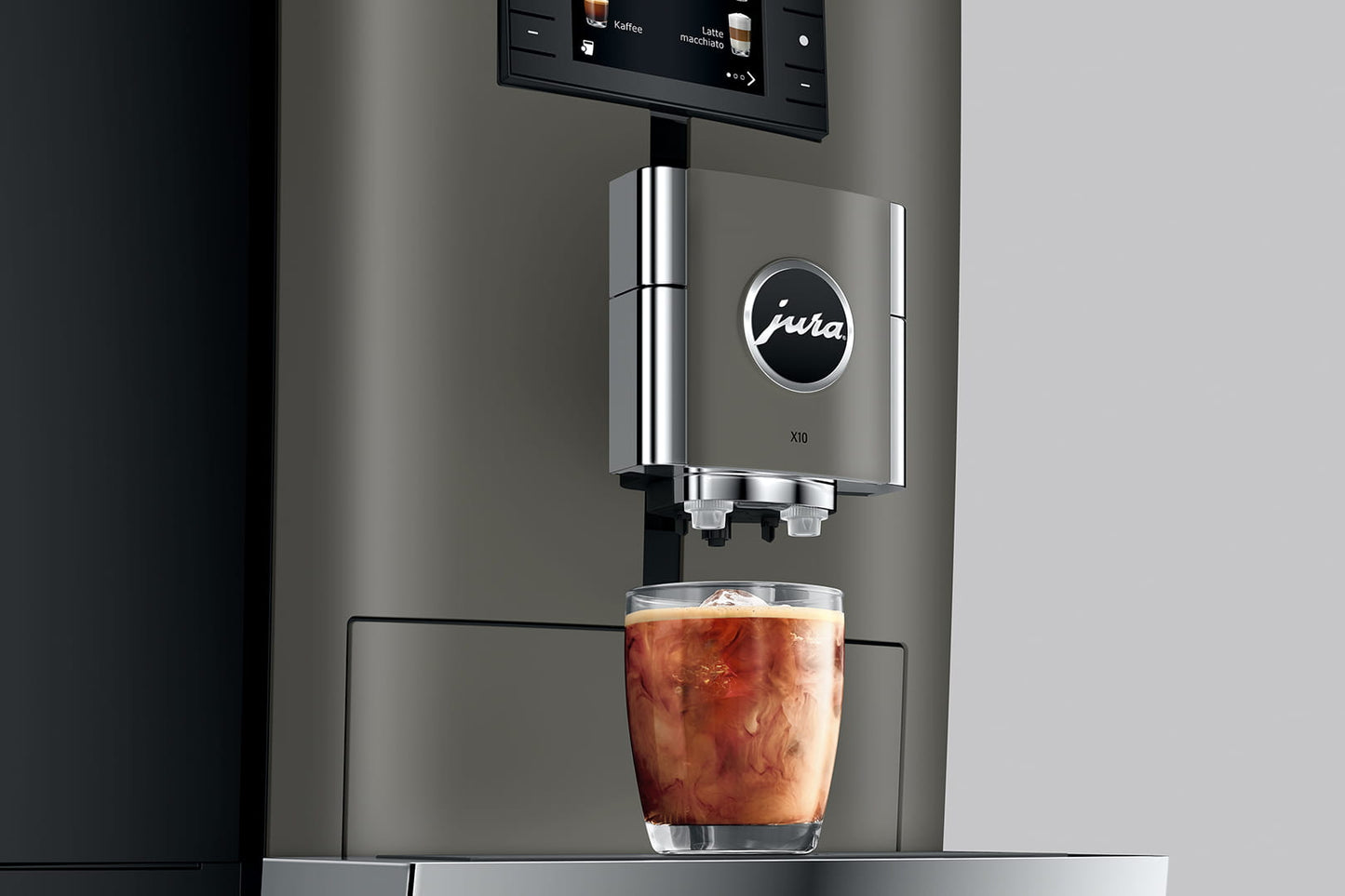 Jura - X10 Dark Inox Professional Superautomatic Espresso Machine - 15669