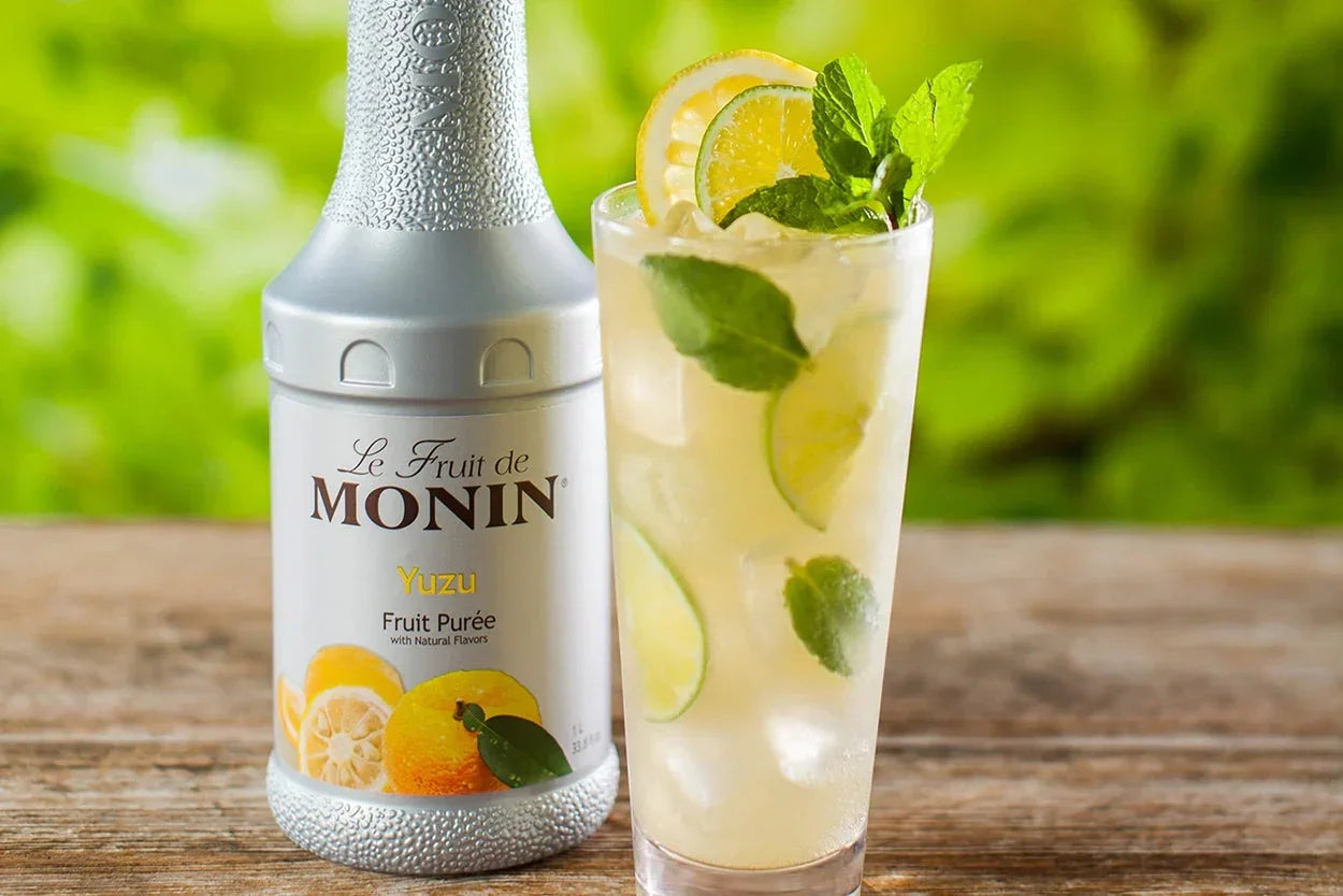 Monin Fruit Puree Yuzu 1L Bottle