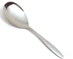 Large Stainless Steel Cappuccino Spoons - Espresso Planet