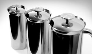 Small, MEDIUM and Large Espro Press at Espresso Planet