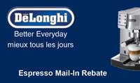 DeLonghi Mail-In Rebate
