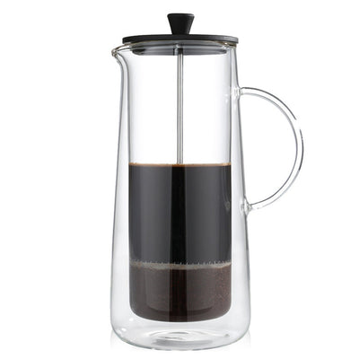 Zassenhaus Aroma Press Double Walled French Press Coffee Maker - 8 cups / 34 fl. oz. - M045024