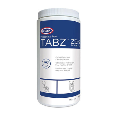 Urnex TABZ Z95 Coffee Equipment Cleaning 12g Tablets - 90 Tablet Jar