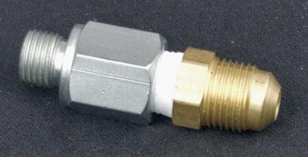 BSPP 1/4" TO 3/8" MALE STANDARD FLARE BRASS ADAPTOR FOR LASPAZ. VIVALDI II, BM14F-CC