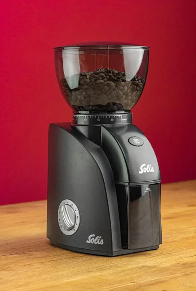 Solis Scala Zero Static Grinder Black Type 1662 - 960.75