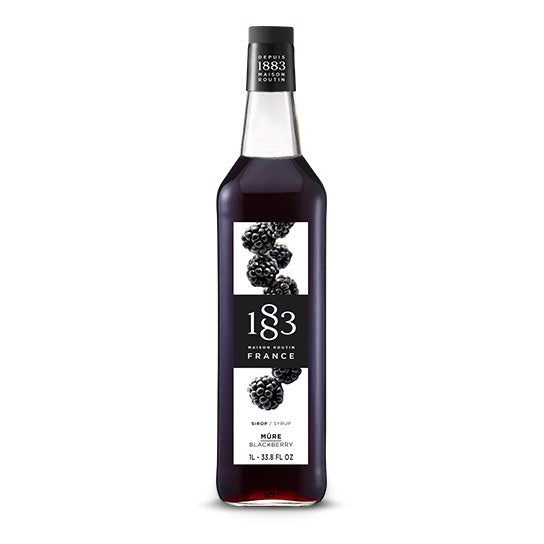 1883 Blackberry Syrup 1L Glass Bottle