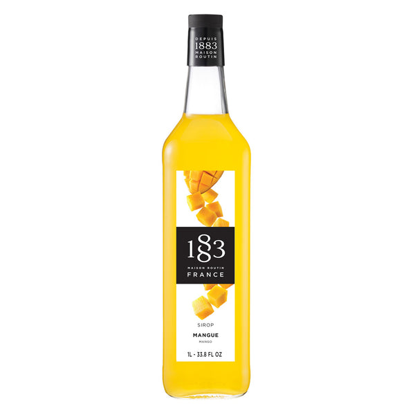 1883 Mango Syrup 1L Glass Bottle