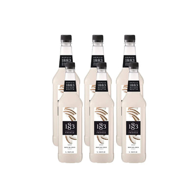 1883 Coconut Syrup 1L Glass Bottle