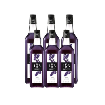 1883 Lavender Syrup 1L Glass Bottle