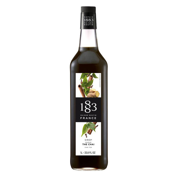 1883 Chai Tea Syrup 1L Glass Bottle