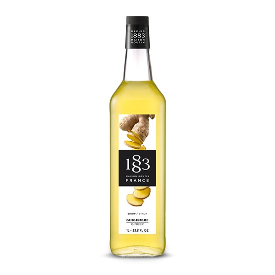 1883 Ginger Syrup 1L Glass Bottle