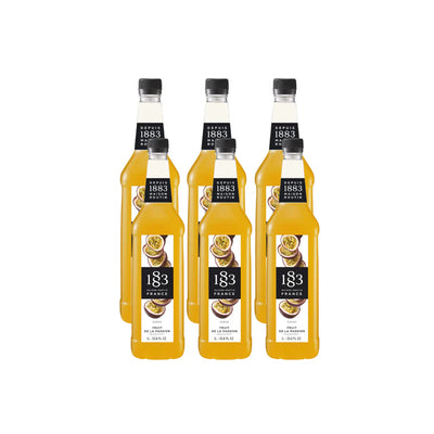 1883 Passion Fruit Syrup 1L Glass Bottle
