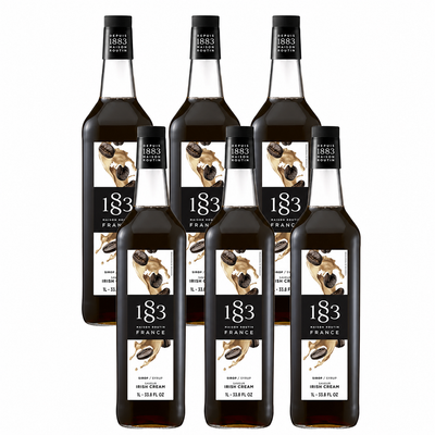 1883 Irish Cream Syrup 1L Glass Bottle