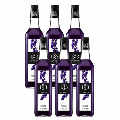 1883 Lavender Syrup 1L Glass Bottle