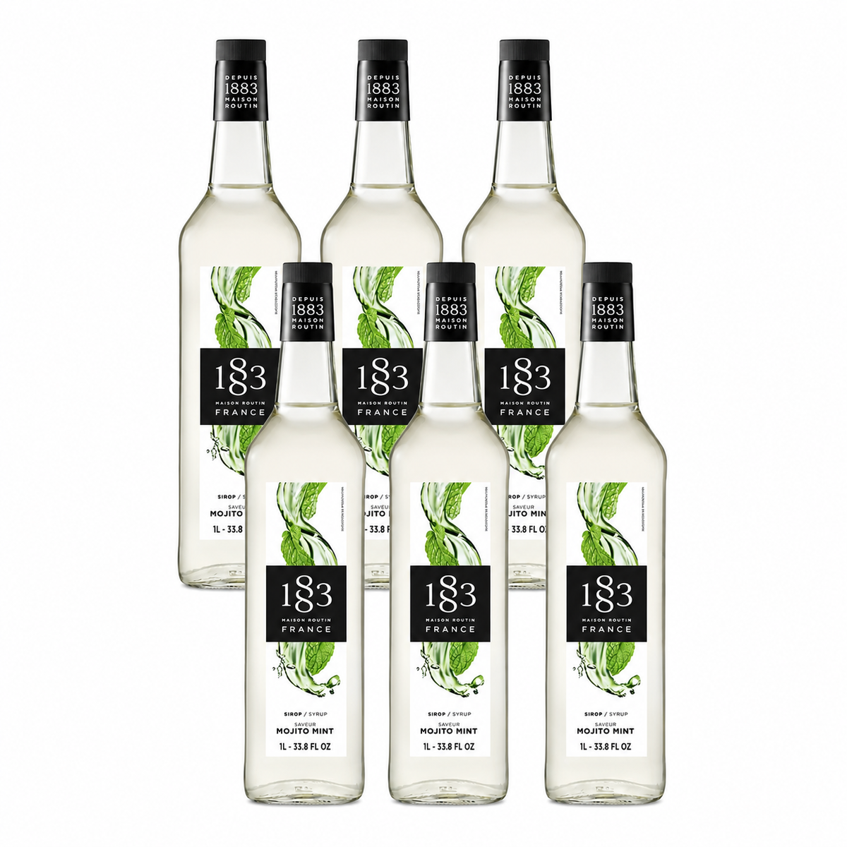 1883 Mojito Mint 1L Glass Bottle
