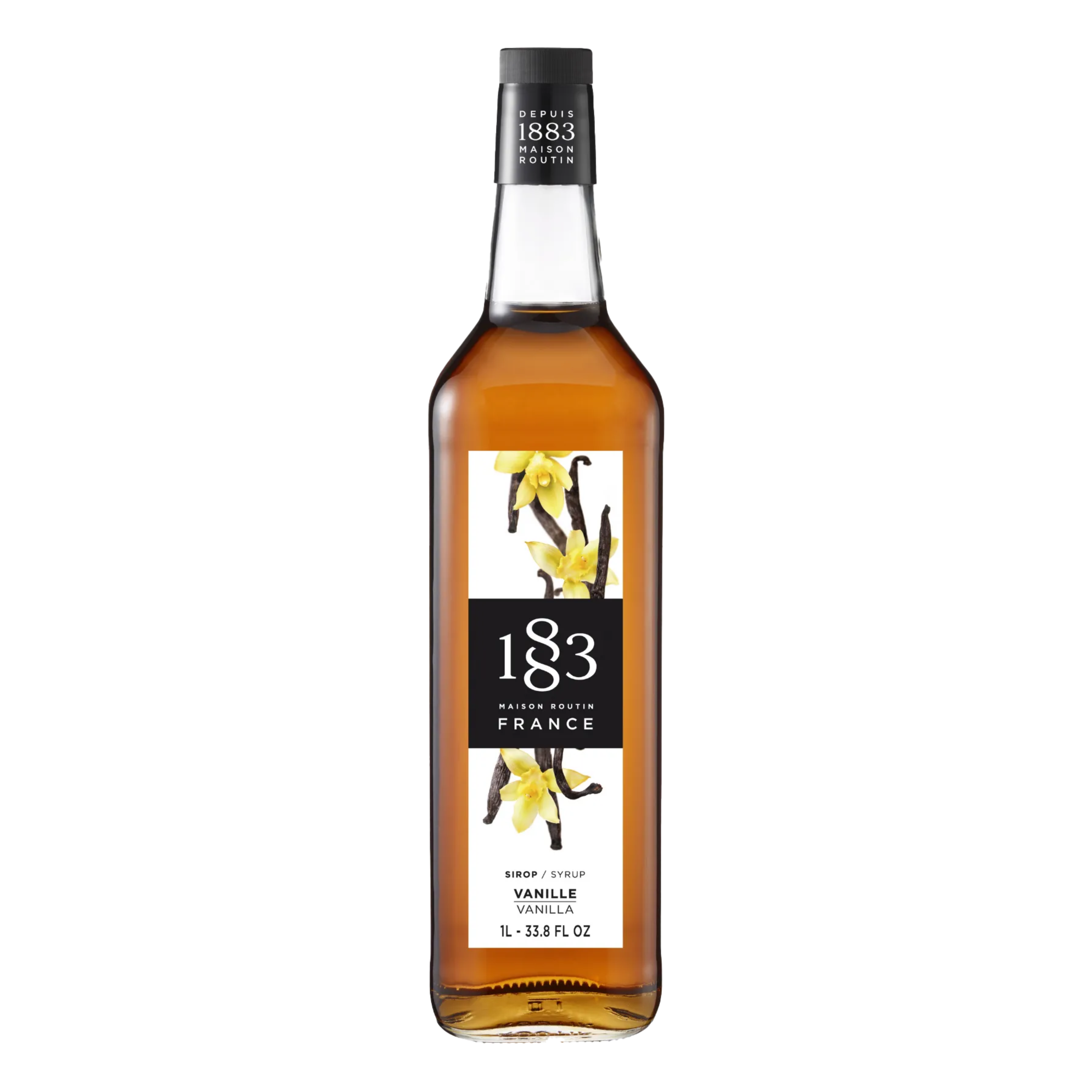 1883 Vanilla Syrup 1L Glass Bottle