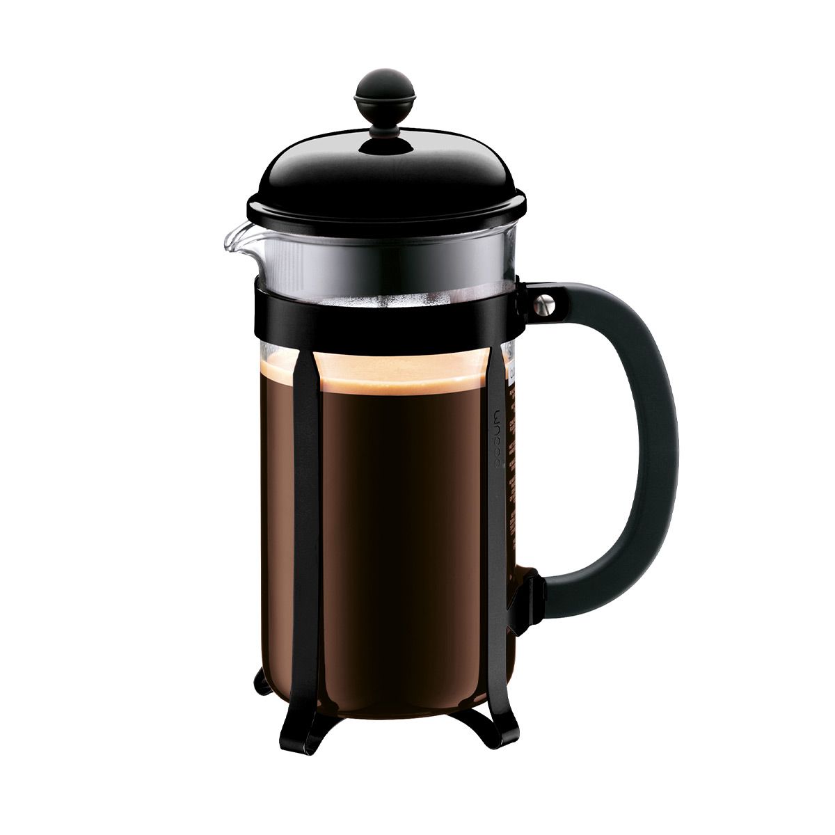 Bodum Chambord French Press Coffee Maker - Black 1.0l / 34 oz / 8 Cup