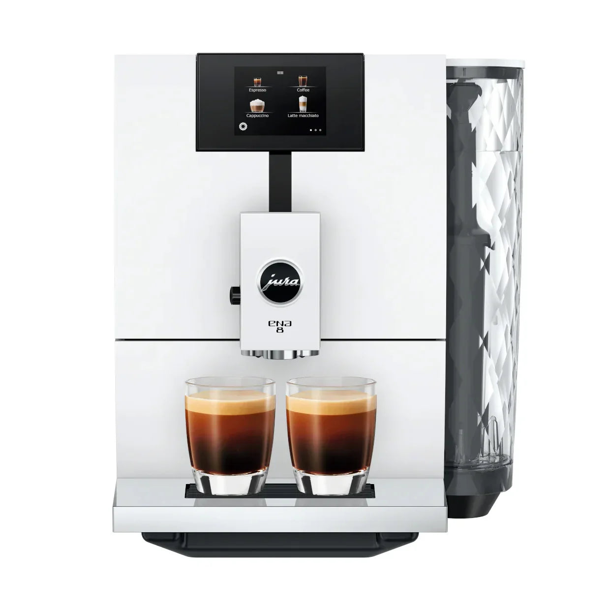 Jura - ENA 8 Superautomatic Machine Full Nordic White 2023 Version - #15495 FNW