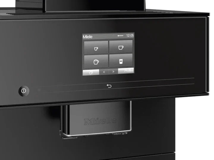 Miele - CM7750 OBSW/MATT Coffee Select Superautomatic CounterTop Espresso Machine Matte Black 125th Anniversary Edition