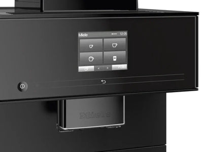 Miele - CM7750 OBSW/MATT Coffee Select Superautomatic CounterTop Espresso Machine Matte Black 125th Anniversary Edition