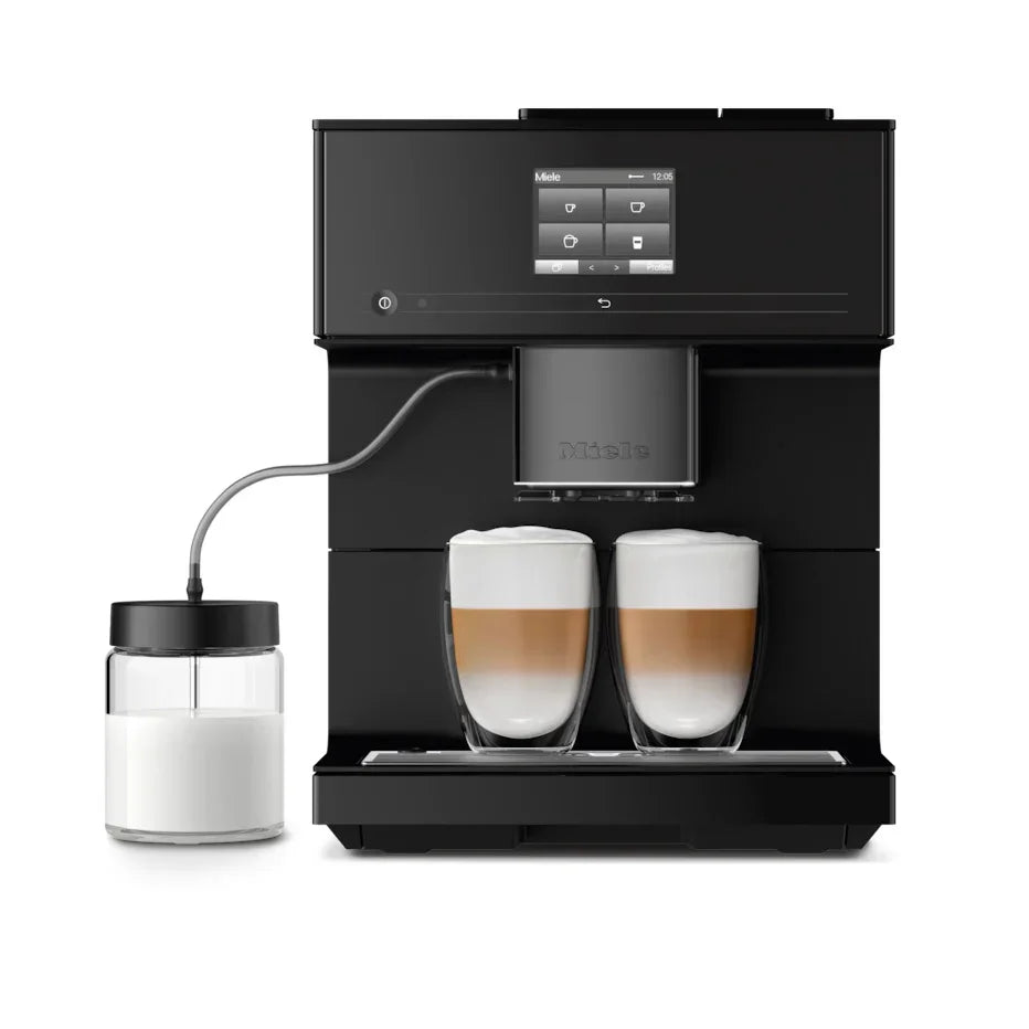 Miele - CM7750 OBSW/MATT Coffee Select Superautomatic CounterTop Espresso Machine Matte Black 125th Anniversary Edition