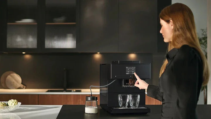Miele - CM7750 OBSW/MATT Coffee Select Superautomatic CounterTop Espresso Machine Matte Black 125th Anniversary Edition