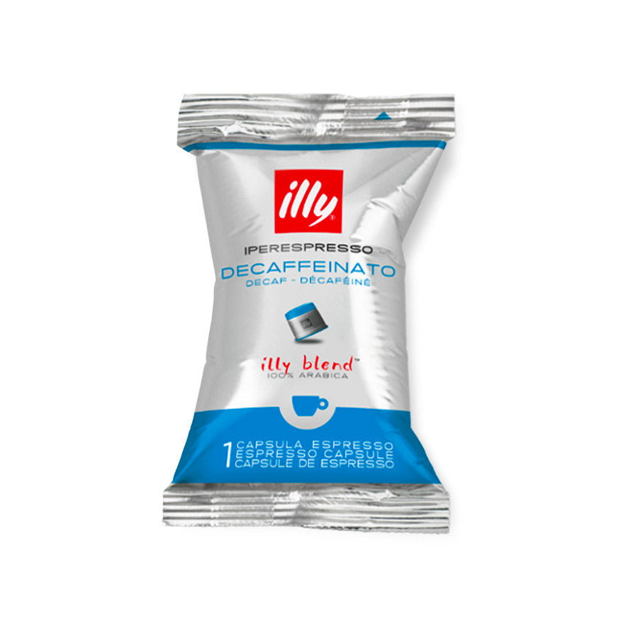 Illy IperEspresso Capsules Singles - 100 Capsules - Decaffeniedated Classico Roast - 8864