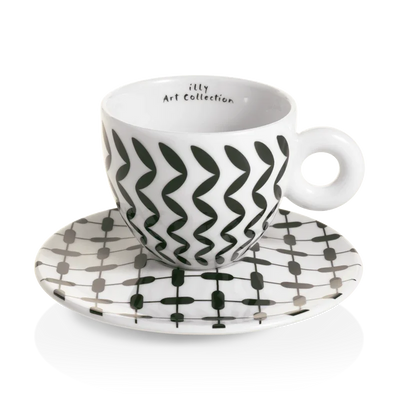 Illy Art Collection Mona Hatoum Cappuccino Cups - Set of 2 - #23889