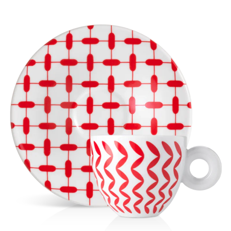 Illy Art Collection Mona Hatoum Cappuccino Cups - Set of 2 - #23889