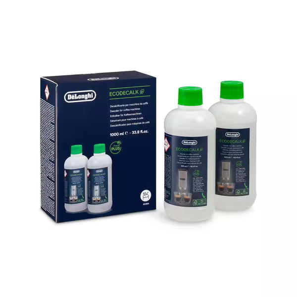 Delonghi EcoDecalk Descaler 2x 500ml - 10 Uses - DLSC502