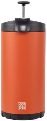 Steel Toe Travel Press w/ Bru-Stop 20 fl. oz. - Red Rock - STL1020