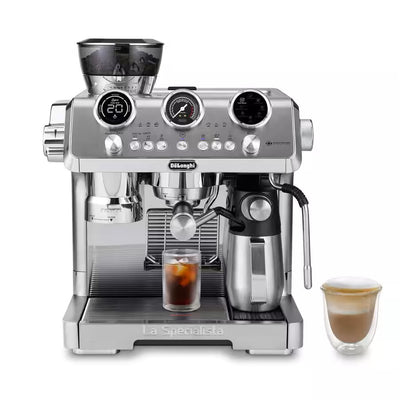 DeLonghi - La Specialista Maestro Semi-Automatic Espresso Machine w/ Built-in Grinder & Cold Extraction - EC9885M