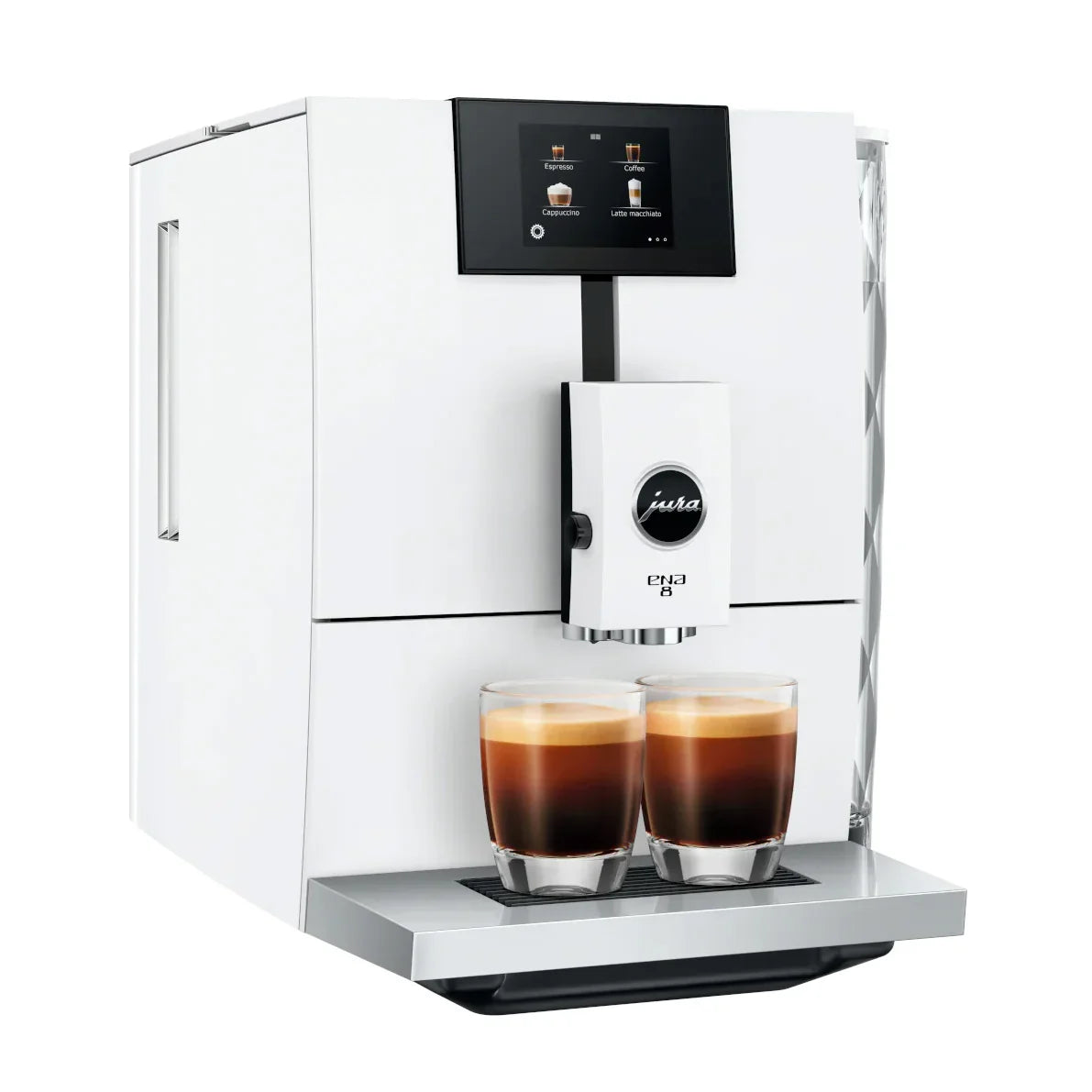 Jura - ENA 8 Superautomatic Machine Full Nordic White 2023 Version - #15495 FNW