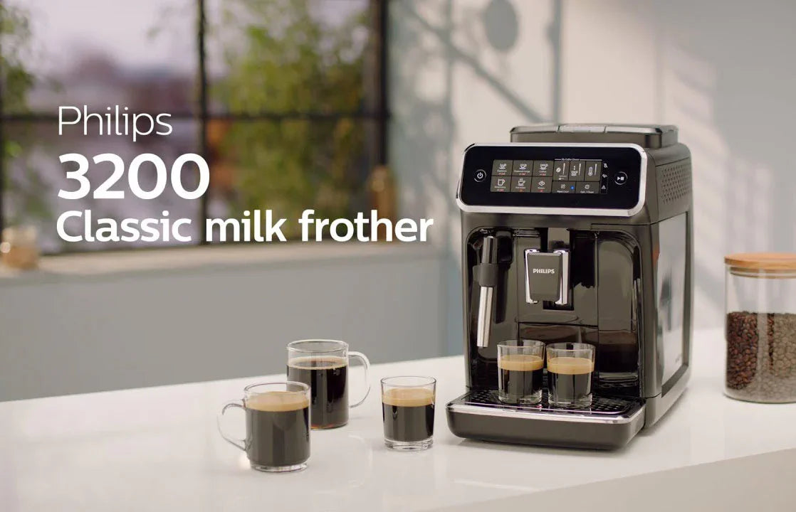 Philips / Saeco - 3200 Series Classic Milk Frother Super Automatic Espresso Machine - EP3221/44 (OPEN BOX - IN STORE PURCHASE ONLY - FLOOR DEMO MODEL)