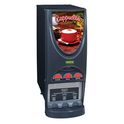 Bunn iMIX-3 Hot Beverage Cappuccino System with 3 Hoppers - 36900.6000