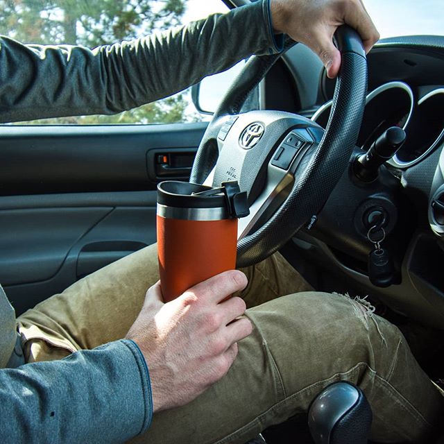 BruTrek by Planetary Design Adventure Tumbler 16oz Red Rock Burnt Orange