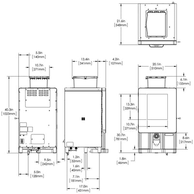 BUNN Sure Immersion 312 Bean-to-Cup Coffee Maker - 44400.6100