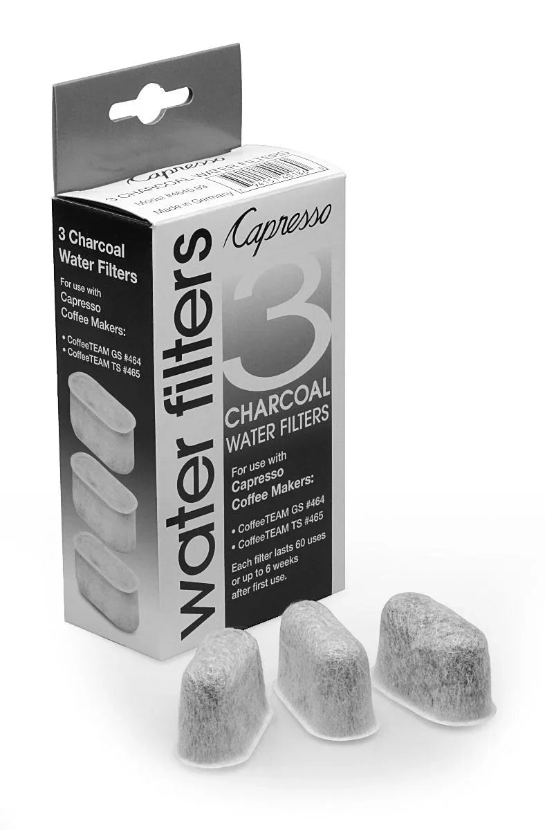 Capresso Charcoal Filter for CoffeeTeam models BLACK Box 4640.93