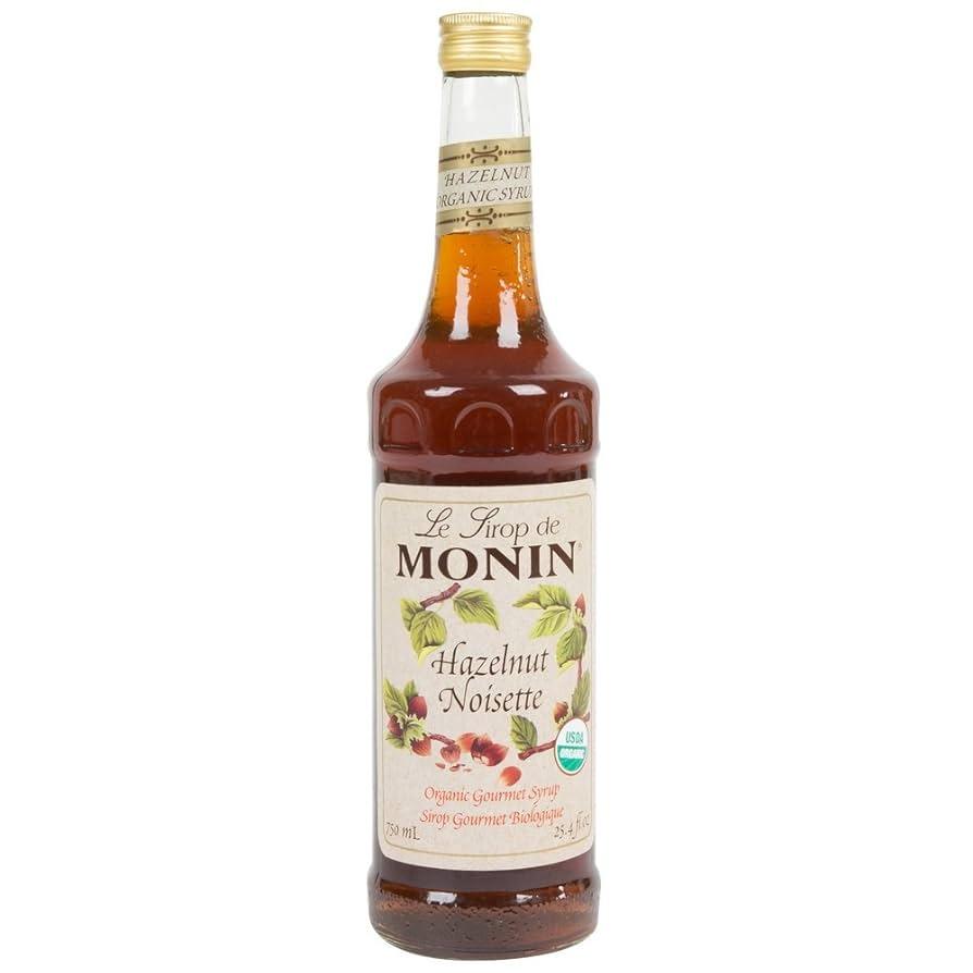 Monin Organic Hazelnut Syrup