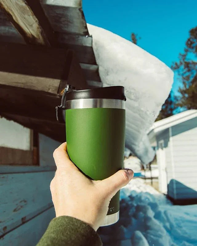 BruTrek by Planetary Design Adventure Tumbler 16oz Pine Top Green
