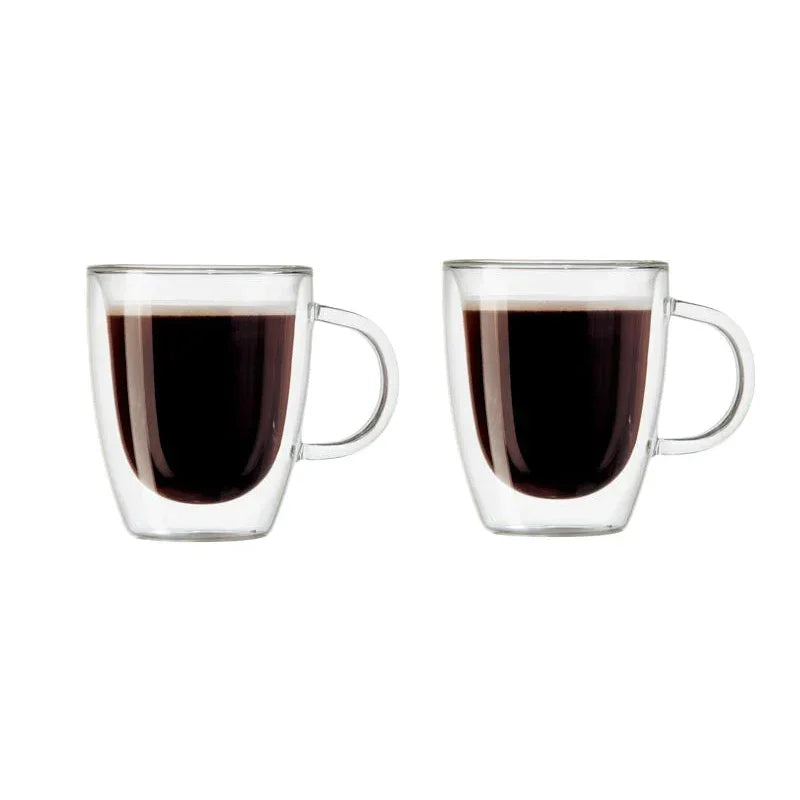 Oggi Double Wall Espresso Cups 3 fl.oz / 90ml - Set of 2 #6584