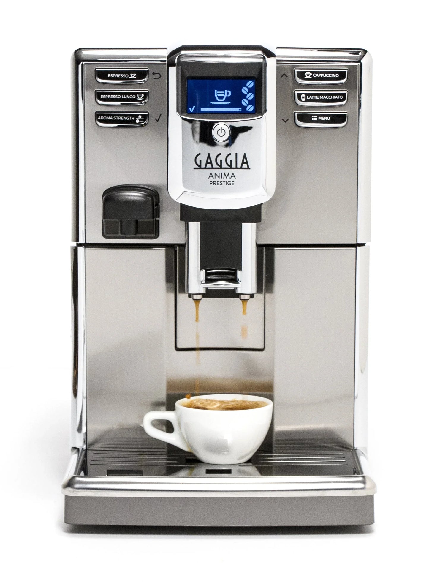 Gaggia - Anima Prestige Super Automatic Espresso Machine - Silver Model No.RI8762/46 (OPEN BOX - IN STORE PURCHASE ONLY - FINAL SALE)