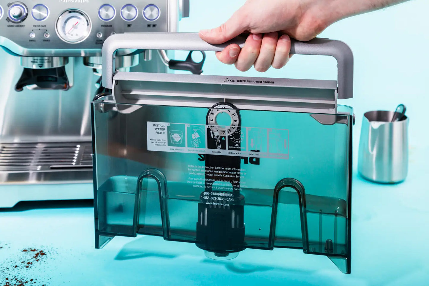 Breville - Barista Express BES870BSS Espresso Machine G2 (BES870XL)