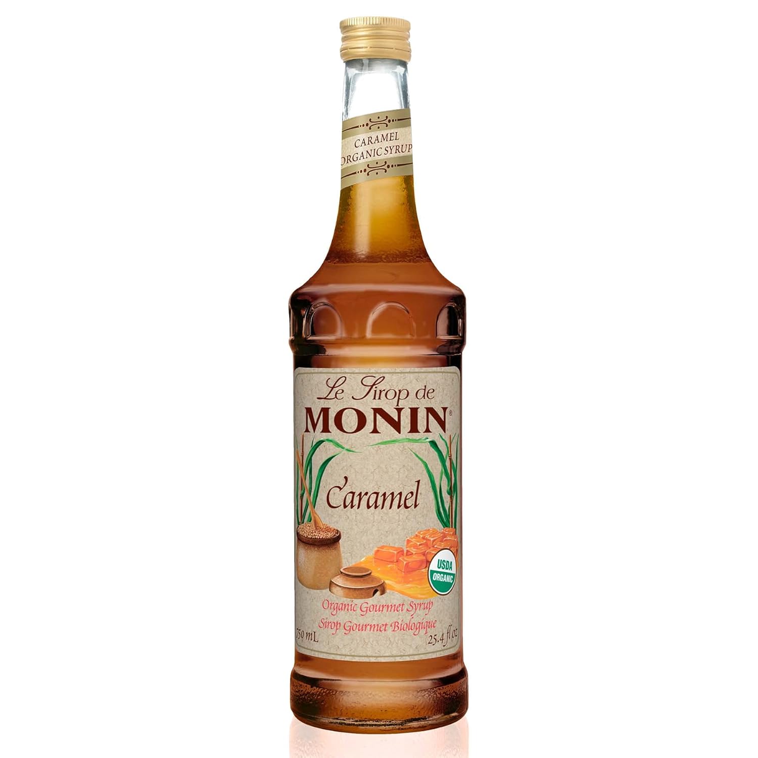 Monin Organic Caramel Syrup