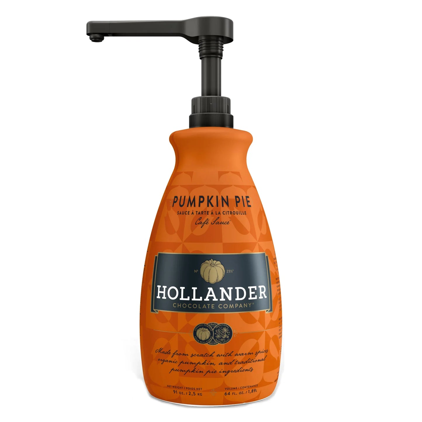 Hollander Pumpkin Pie Sauce - 64 fl.oz.
