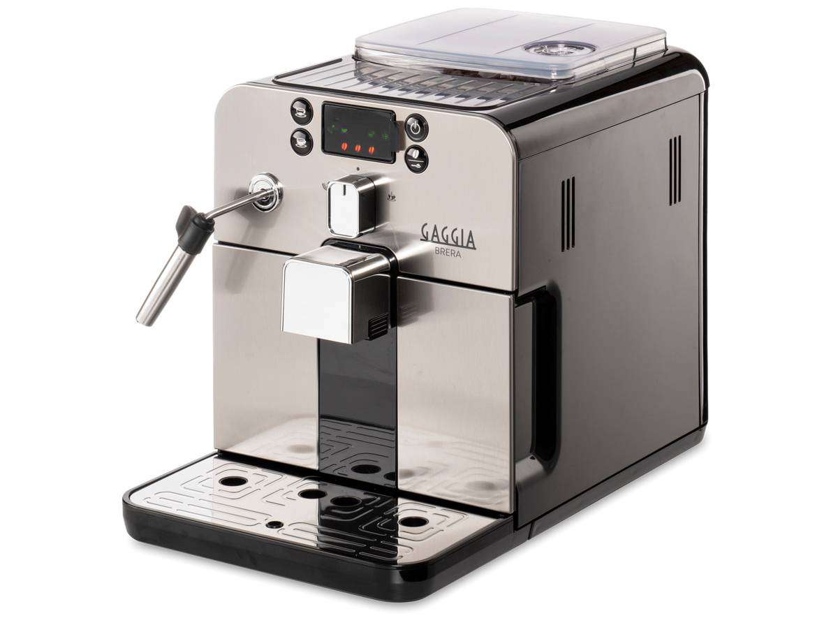 Gaggia - Brera Super Automatic Espresso Machine - Black Model No Gaggia - Brera Super Automatic Espresso Machine - Black Model No
