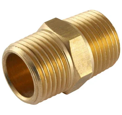 BSPP 3/8" Male to NPT 3/8" Male Brass Fitting Connector #68178