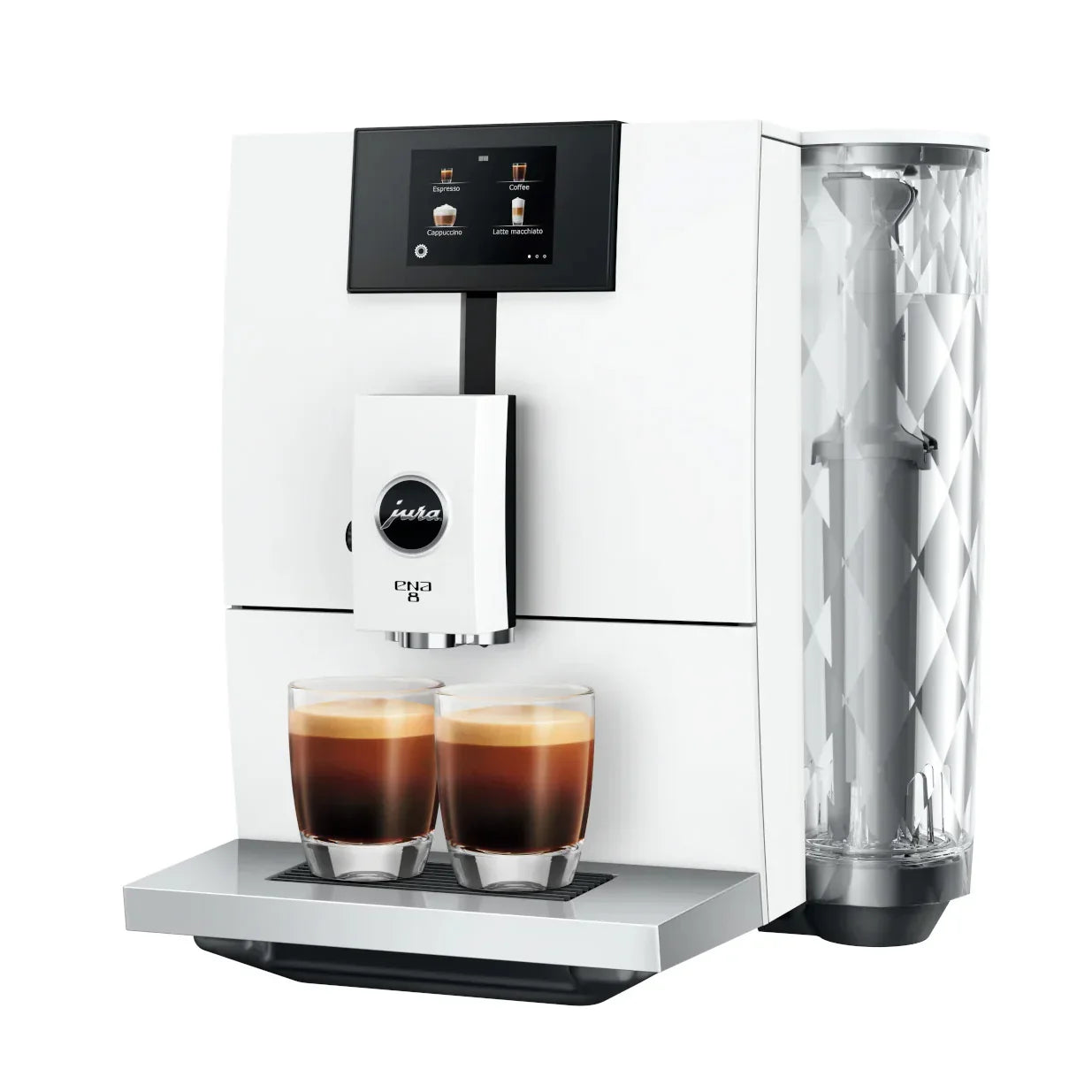 Jura - ENA 8 Superautomatic Machine Full Nordic White 2023 Version - #15495 FNW