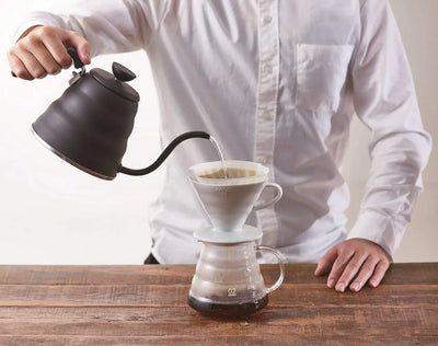 Hario V60 Buono Coffee Drip Kettle Matte Black 1200ml - VKB-120-MB 