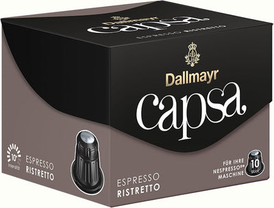 Dallmayr Capsa Espresso Capsules - Ristretto - Box of 10
